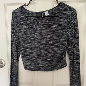 Long sleeve Crop top
